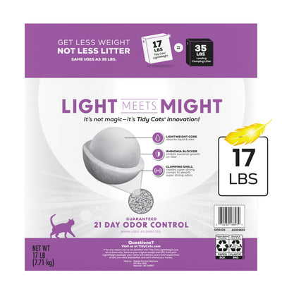 Purina Tidy Cats in multi-cat home setting showing fresher boxes longer