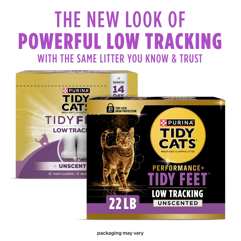 Purina Tidy Cats primer plano de gránulos mostrando textura y baja adherencia