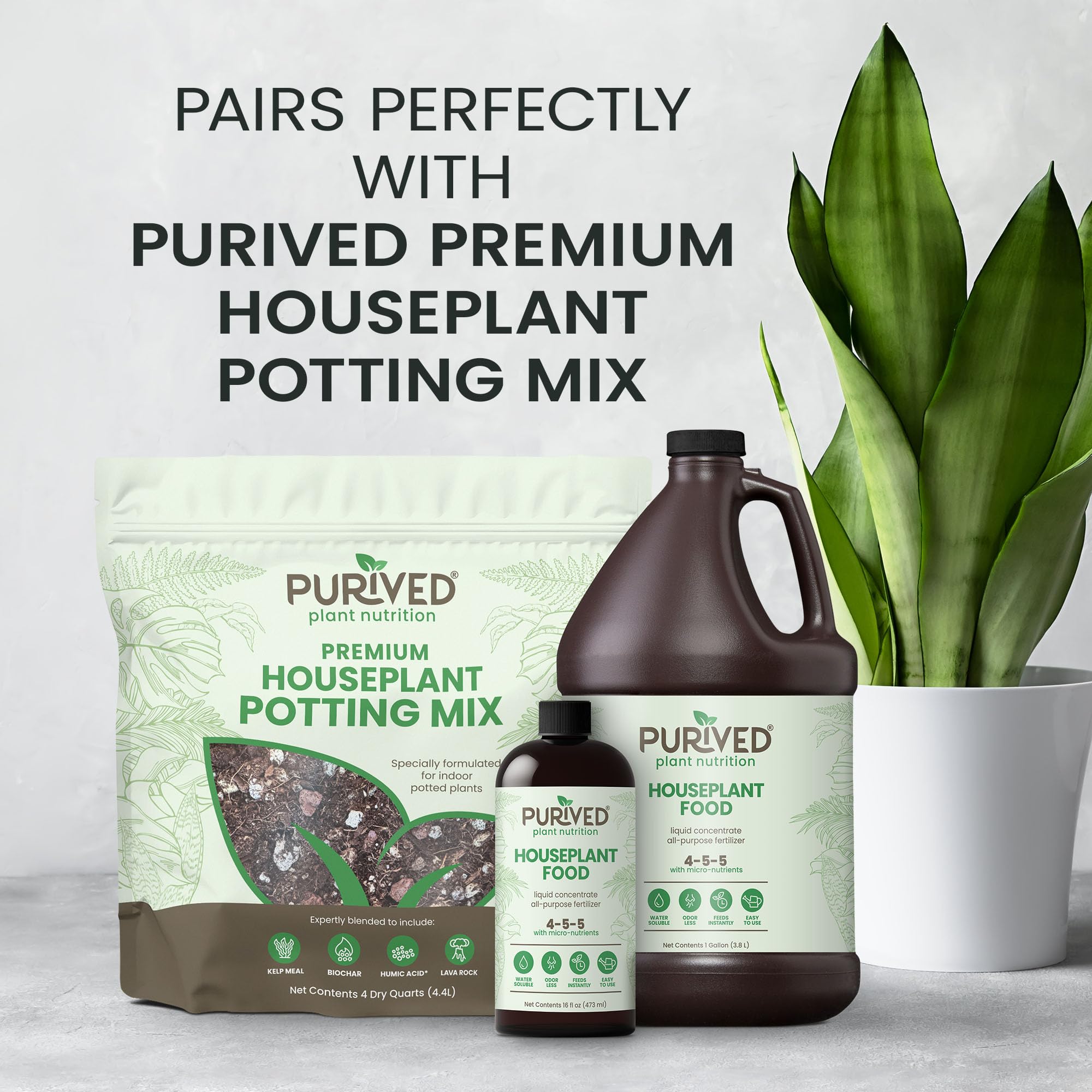 Purived mezclado en sistema hidropónico ejemplo de compatibilidad