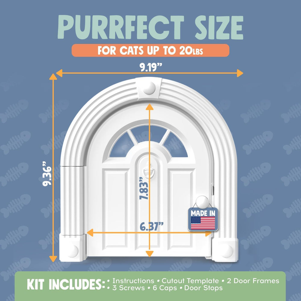 Purrfect Portal Meow Manor ambientada en sala, integra con la decoración
