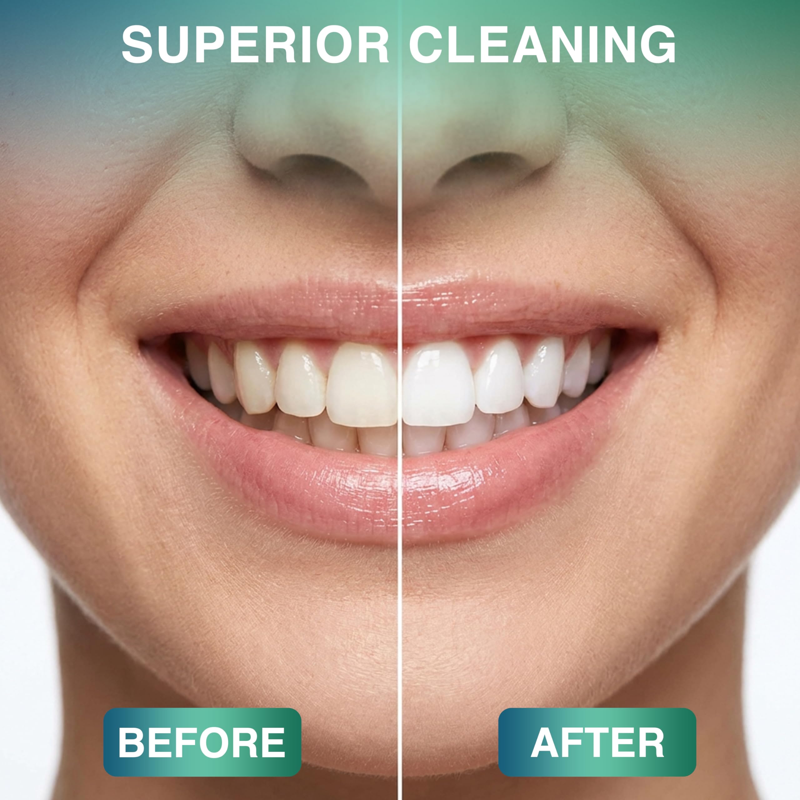 Puur Smile etiqueta con ingredientes resaltando menta orgánica y fórmula natural