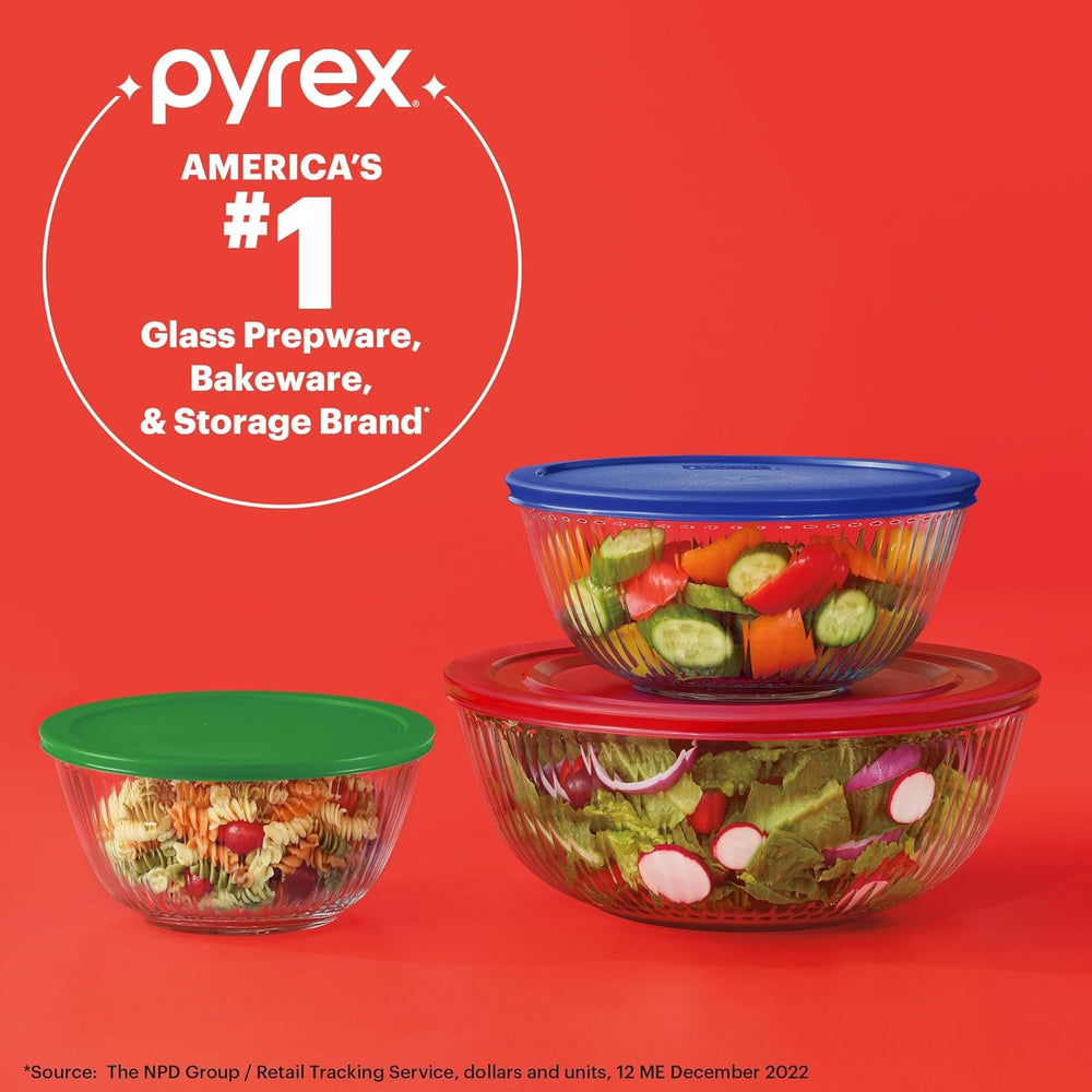 Pyrex tapa ajustada que mantiene frescura y evita derrames