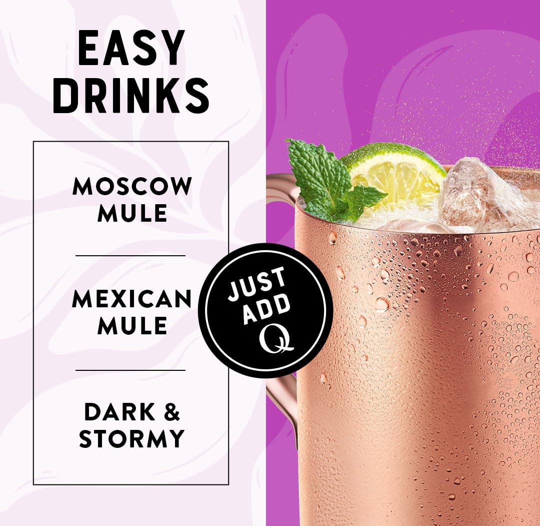 Q MIXERS en cocktail estilo Moscow Mule resaltando versatilidad