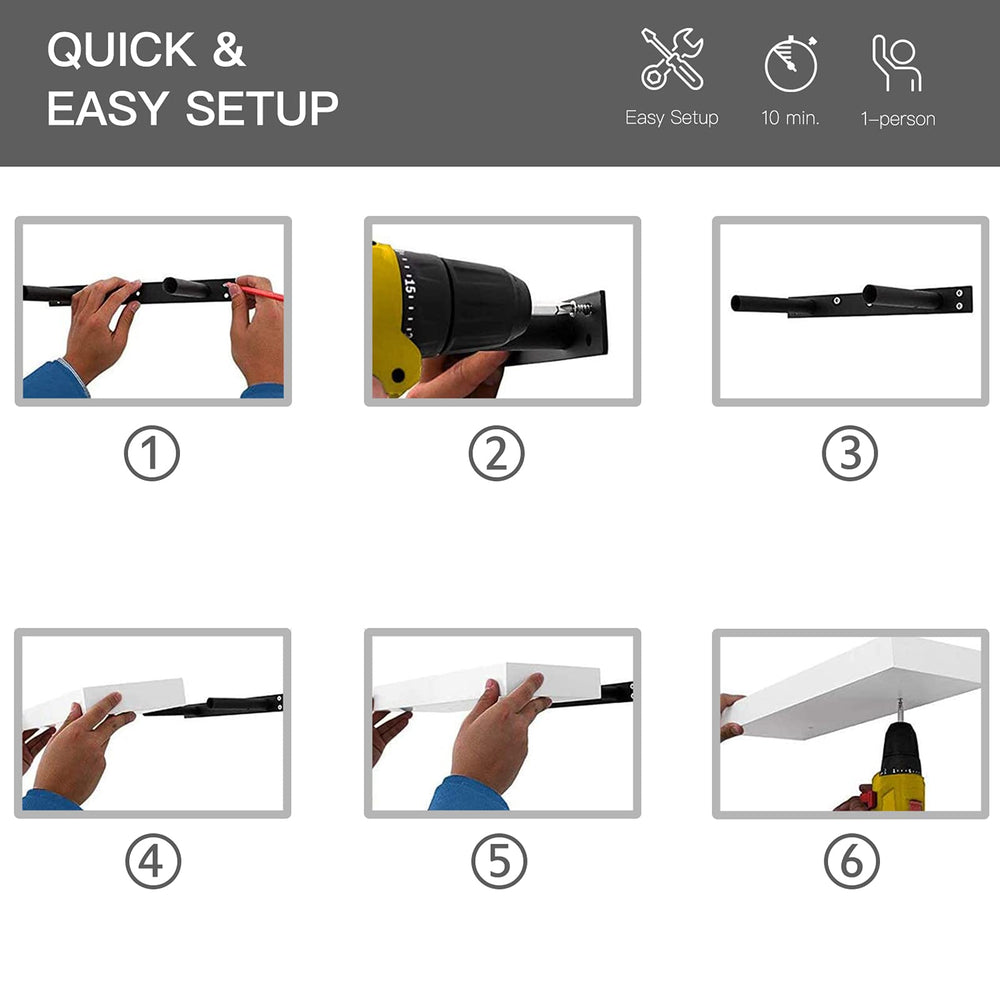 QEEIG empaque con herrajes e instrucciones que facilitan montaje rápido