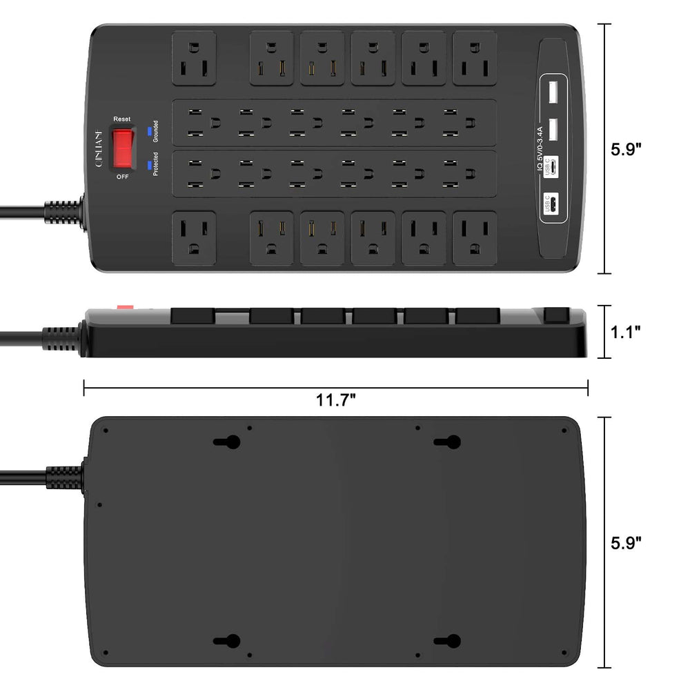 QINLIANF comparación de tamaño junto a un teléfono para escala y referencia