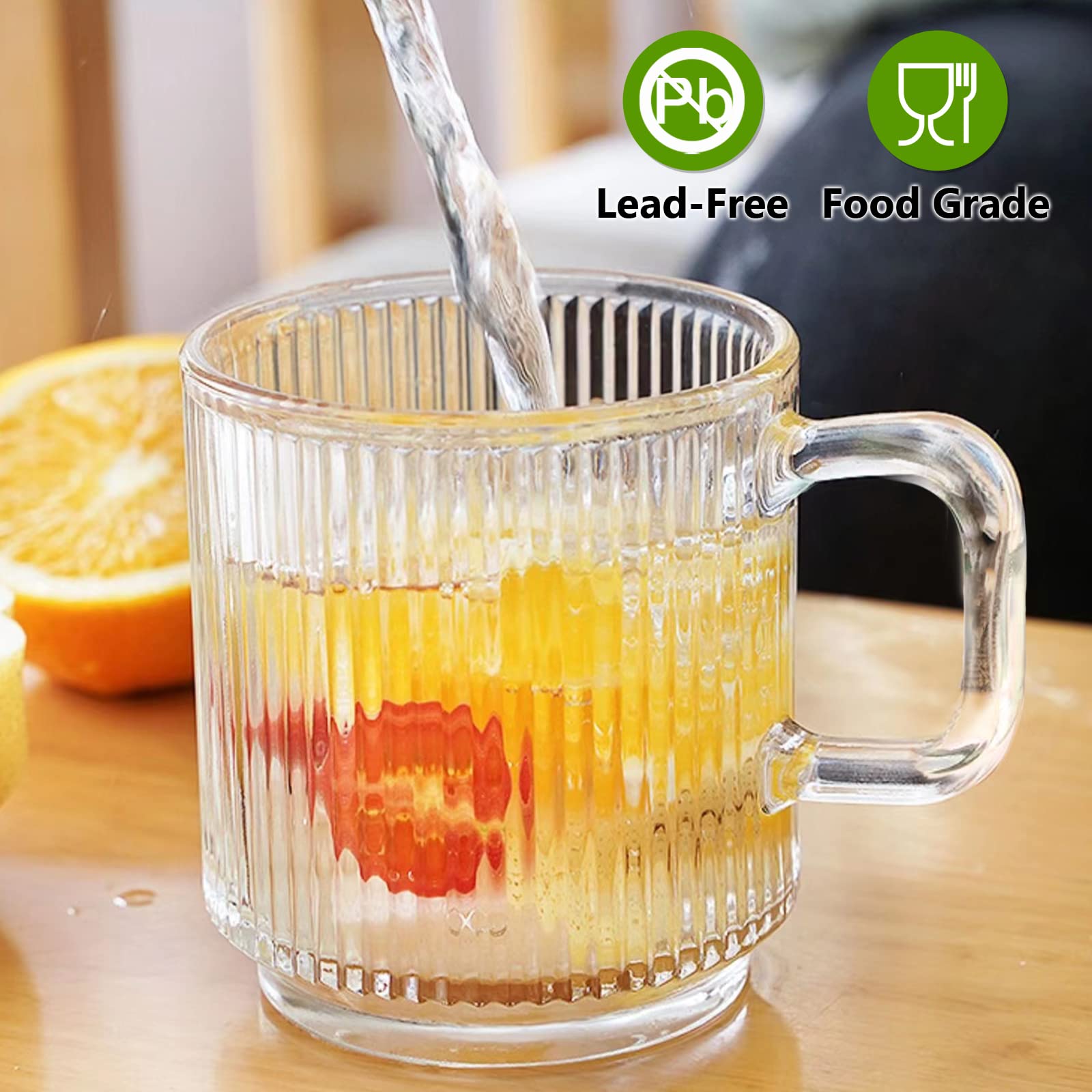 Qipecedm comparación de tamaño 12 oz para referencia práctica