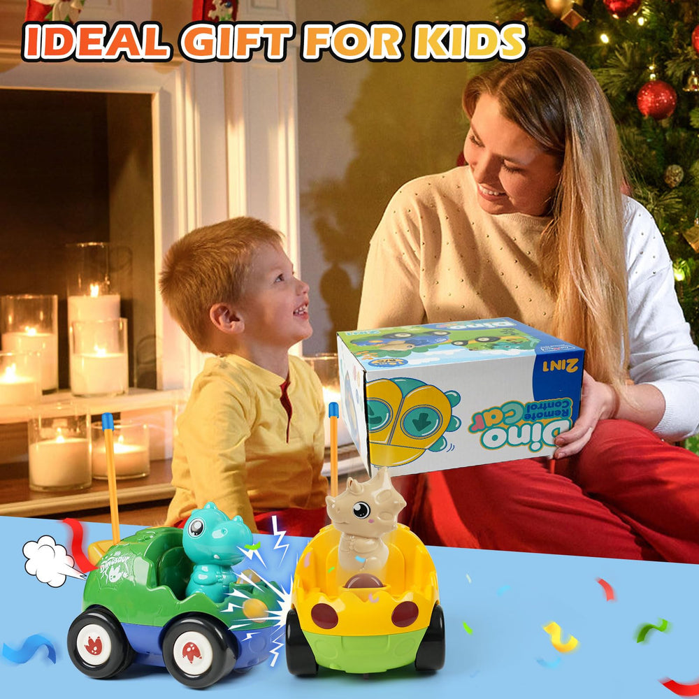 QPOU ambiente de cumpleaños con coches, idea de regalo emocionante