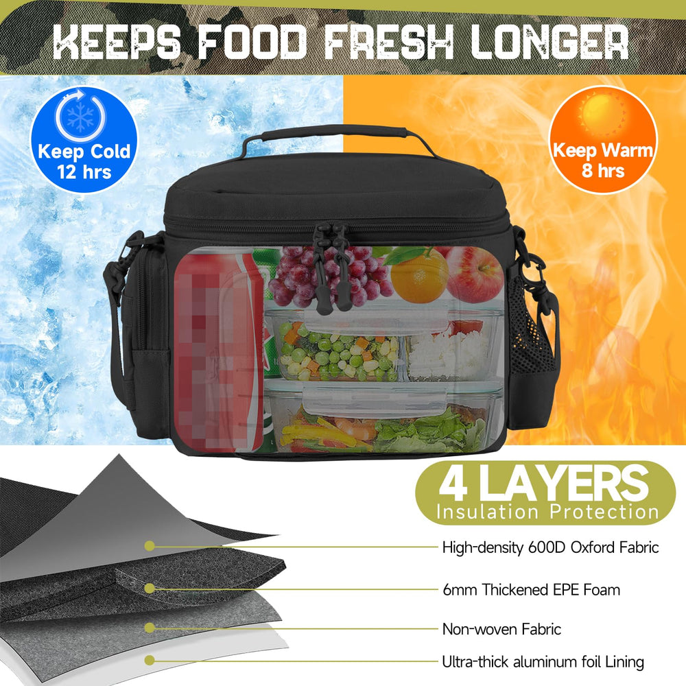 QT&QY bolsillo frontal con velcro útil para parches y organización