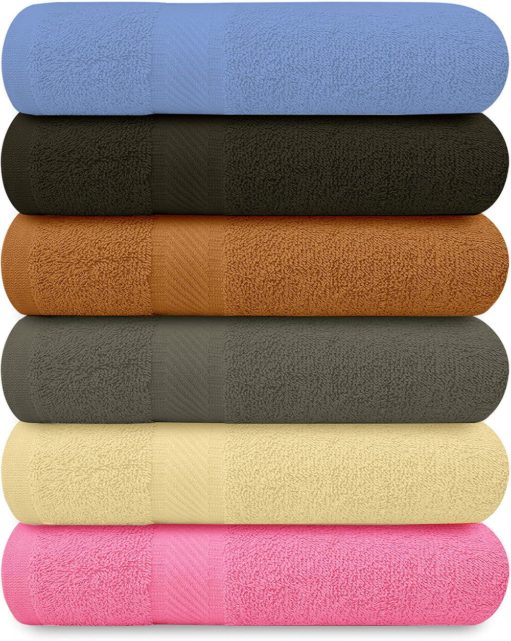 QUBA LINEN primer plano de la textura de algodón que resalta suavidad y absorción