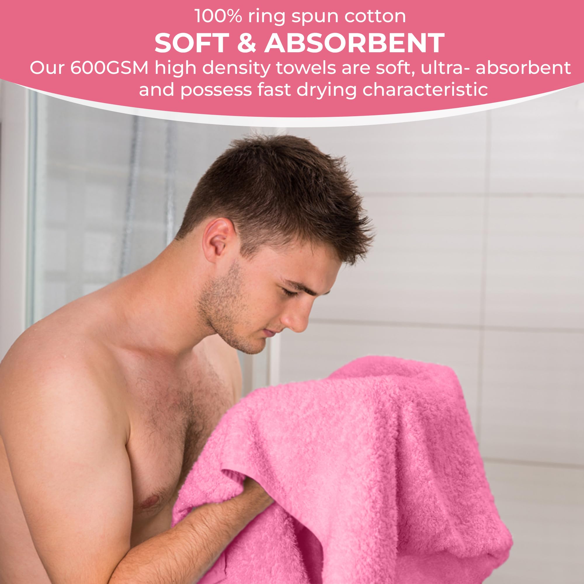 QUBA LINEN toallas colocadas en baño moderno mostrando estilo y funcionalidad