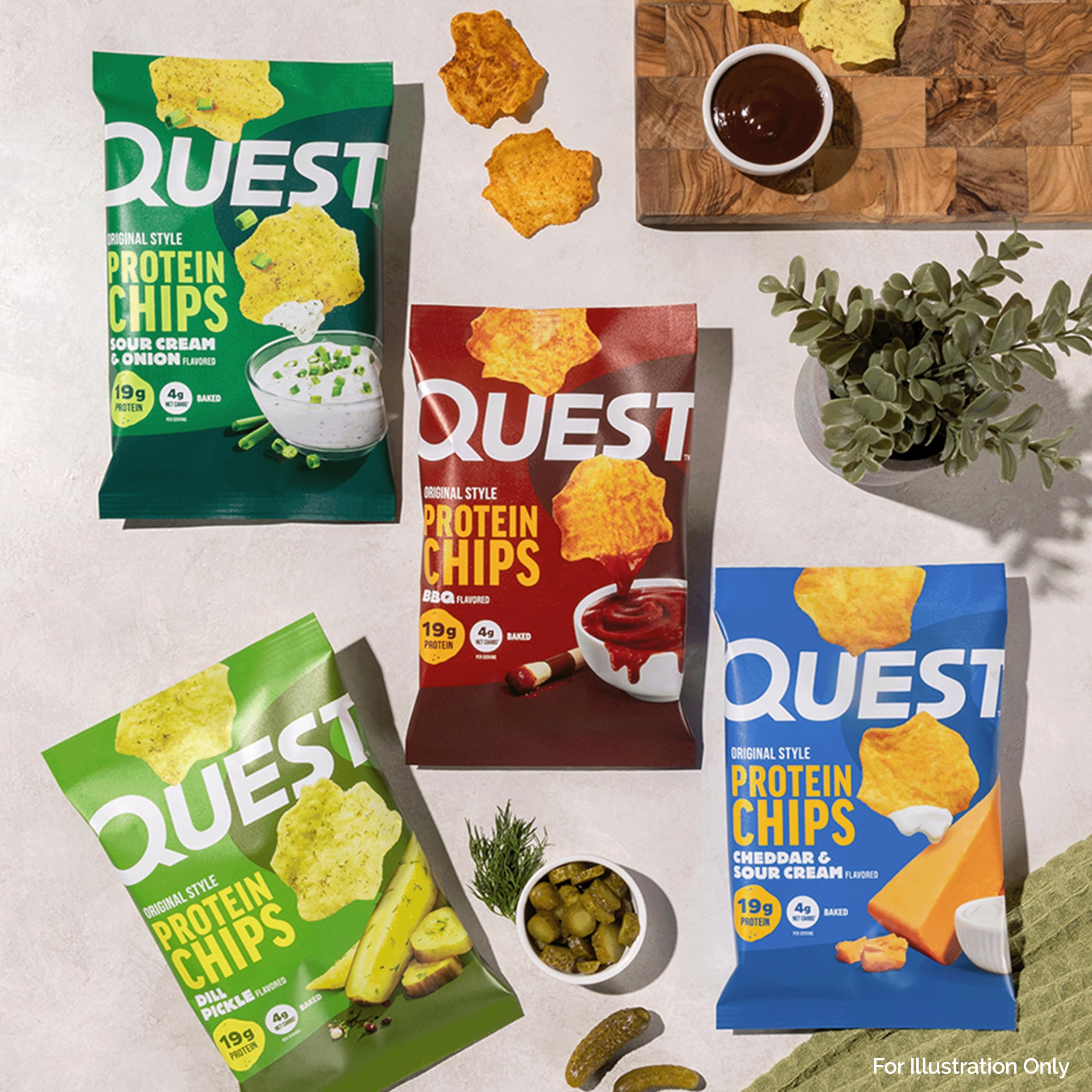 Quest nutrition label and ingredient panel for clear allergen info