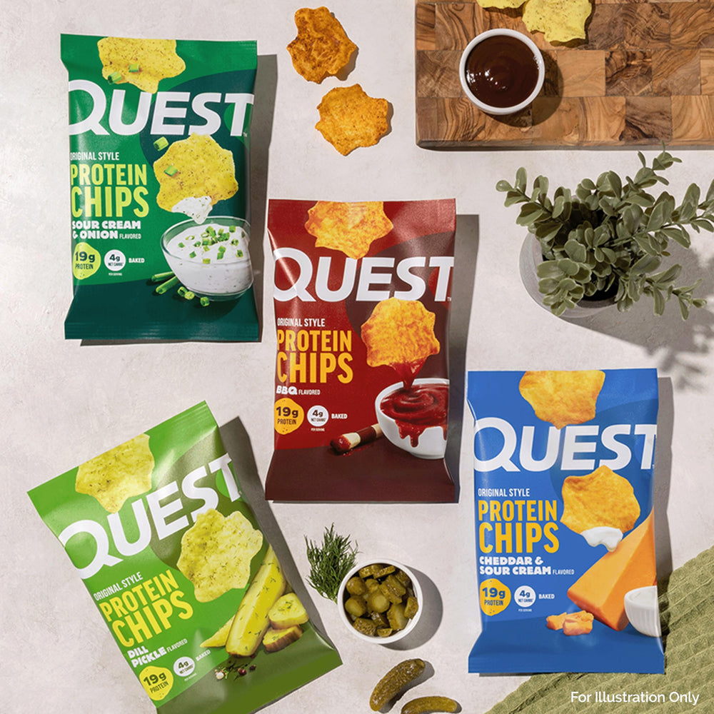 Quest nutrition label and ingredient panel for clear allergen info