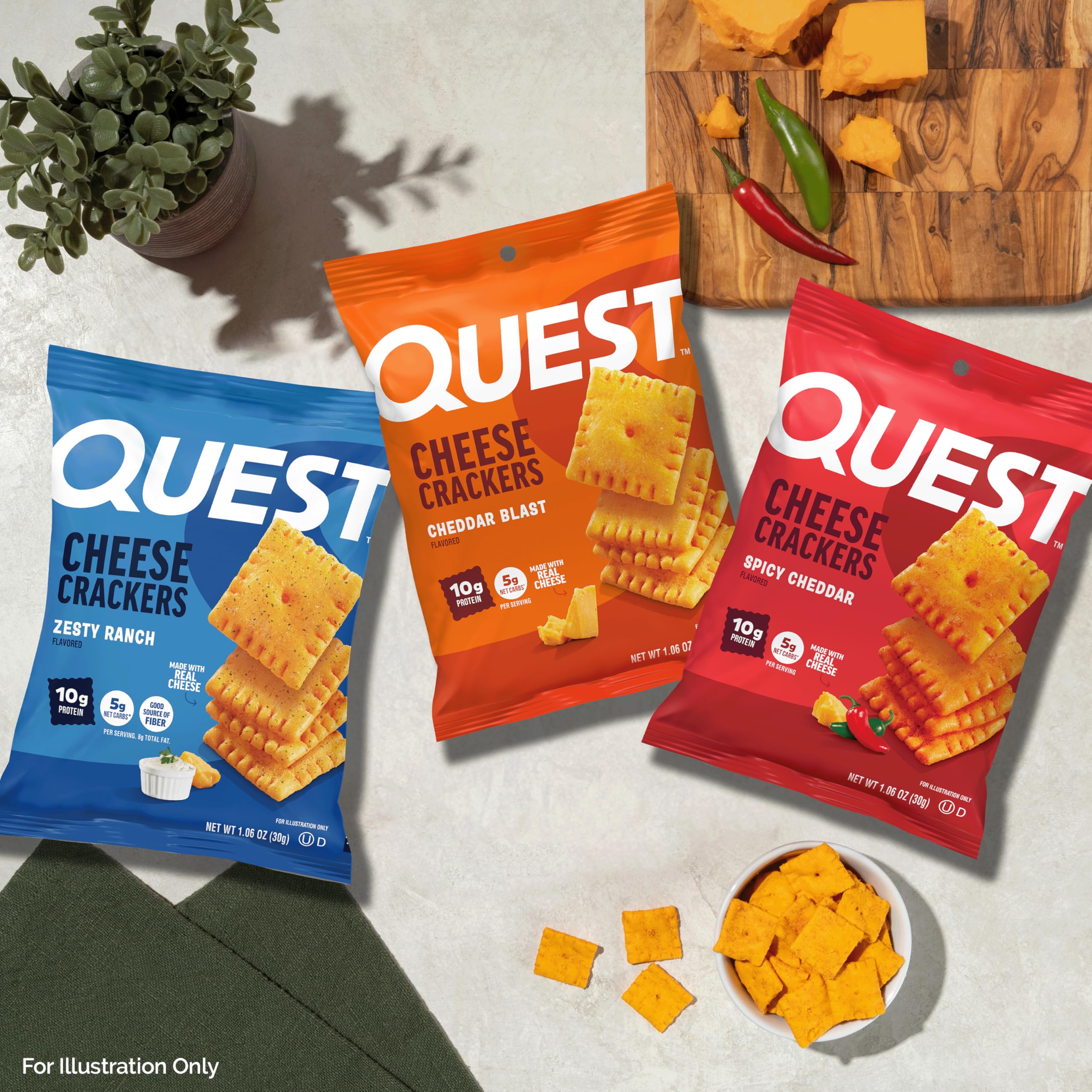 Quest chip en mano para escala que muestra tamaño práctico para llevar