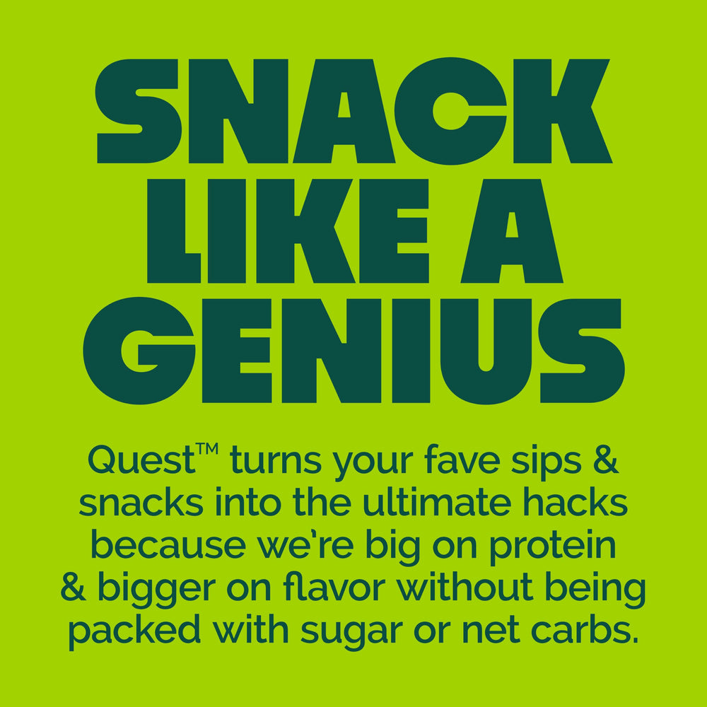 Quest chips dentro de mochila perfectas para snacks fuera de casa