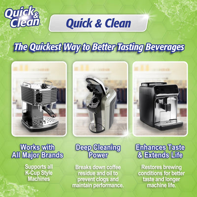 Quick & Clean producto en encimera de cocina que mantiene sabor fresco