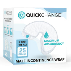 QuickChange empaque frontal mostrando 25 unidades y comodidad