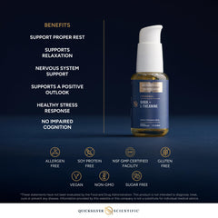 Comparación de tamaño Quicksilver 50 ml en mano para apreciar volumen y portabilidad del producto