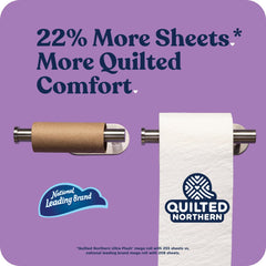 Quilted Northern textura 3 capas detalle que aporta mayor suavidad