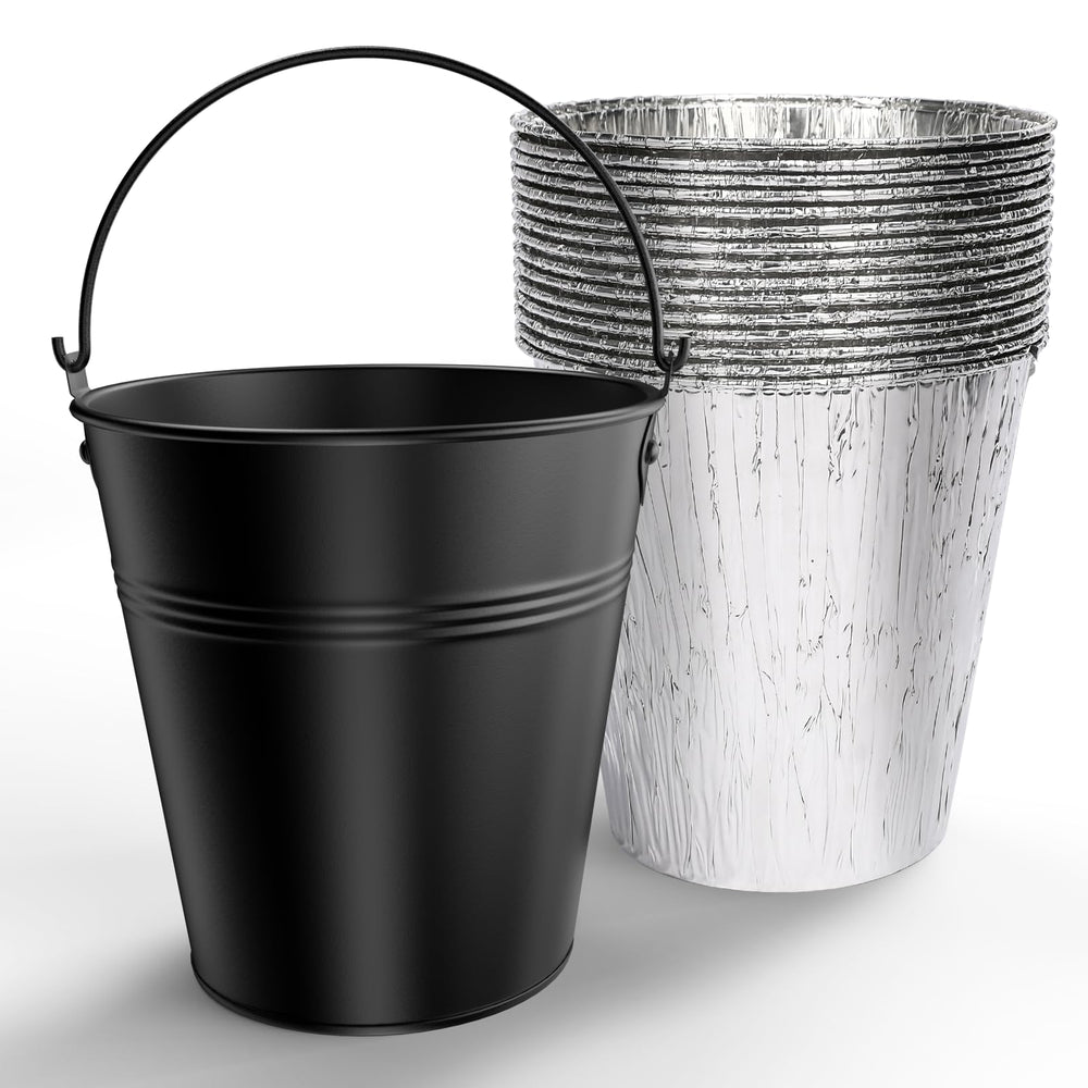QuliMetal cubo frontal con asas mostrando durabilidad y fácil montaje