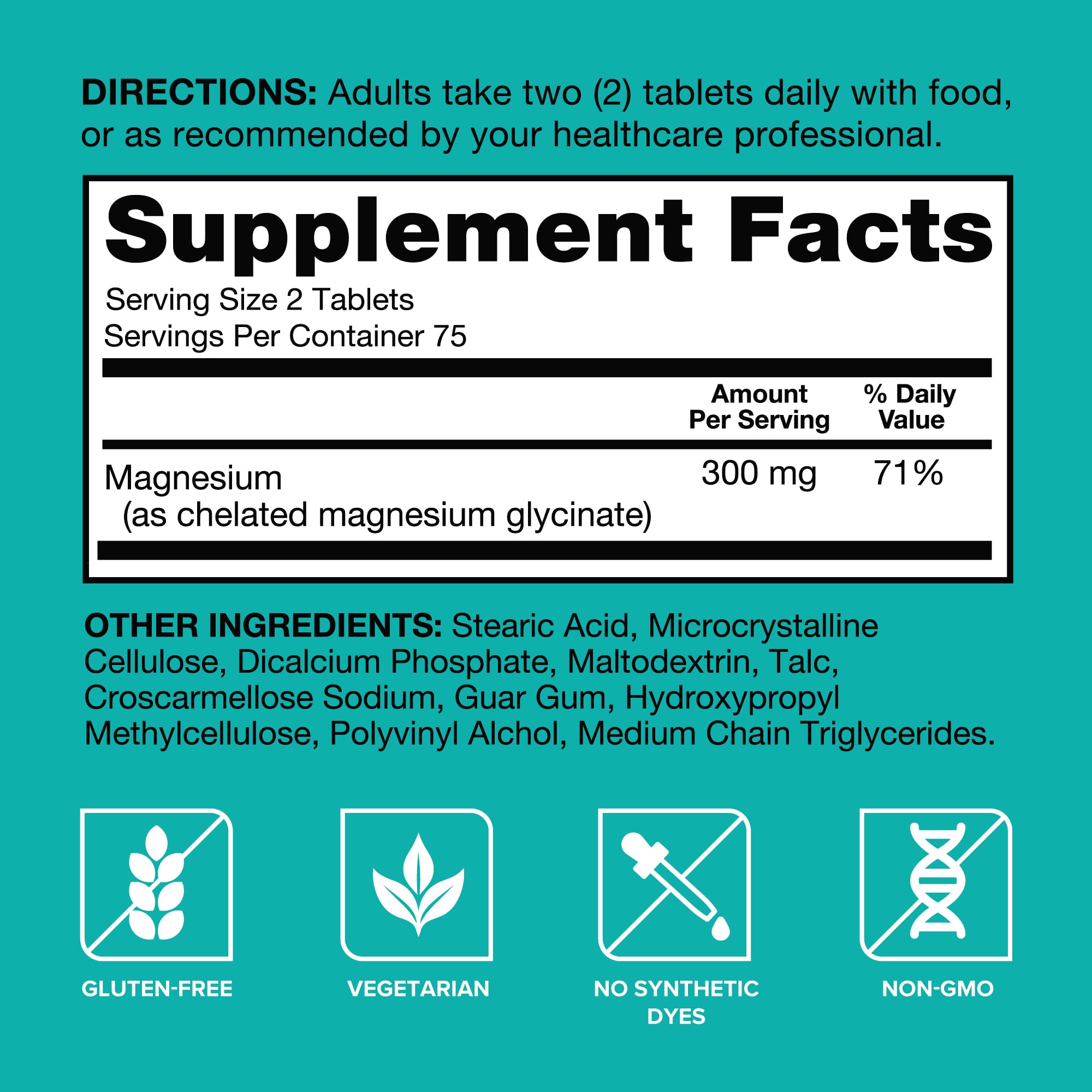 Qunol etiqueta nutricional legible mostrando ingredientes y dosis