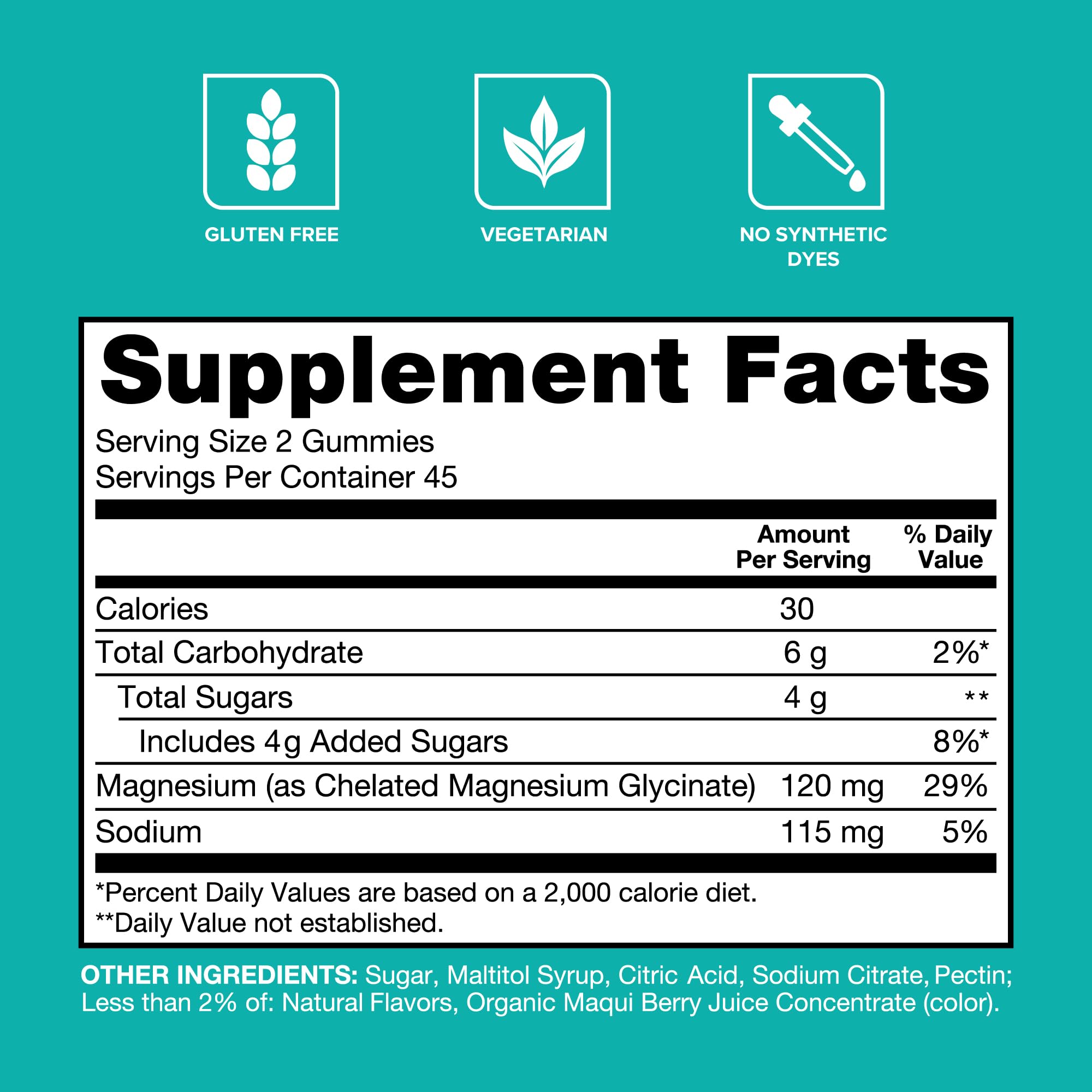 Qunol etiqueta con ingredientes y dosis para claridad informativa