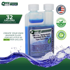 Qwix Mix concentrado visto de cerca, densidad y mezcla eficiente
