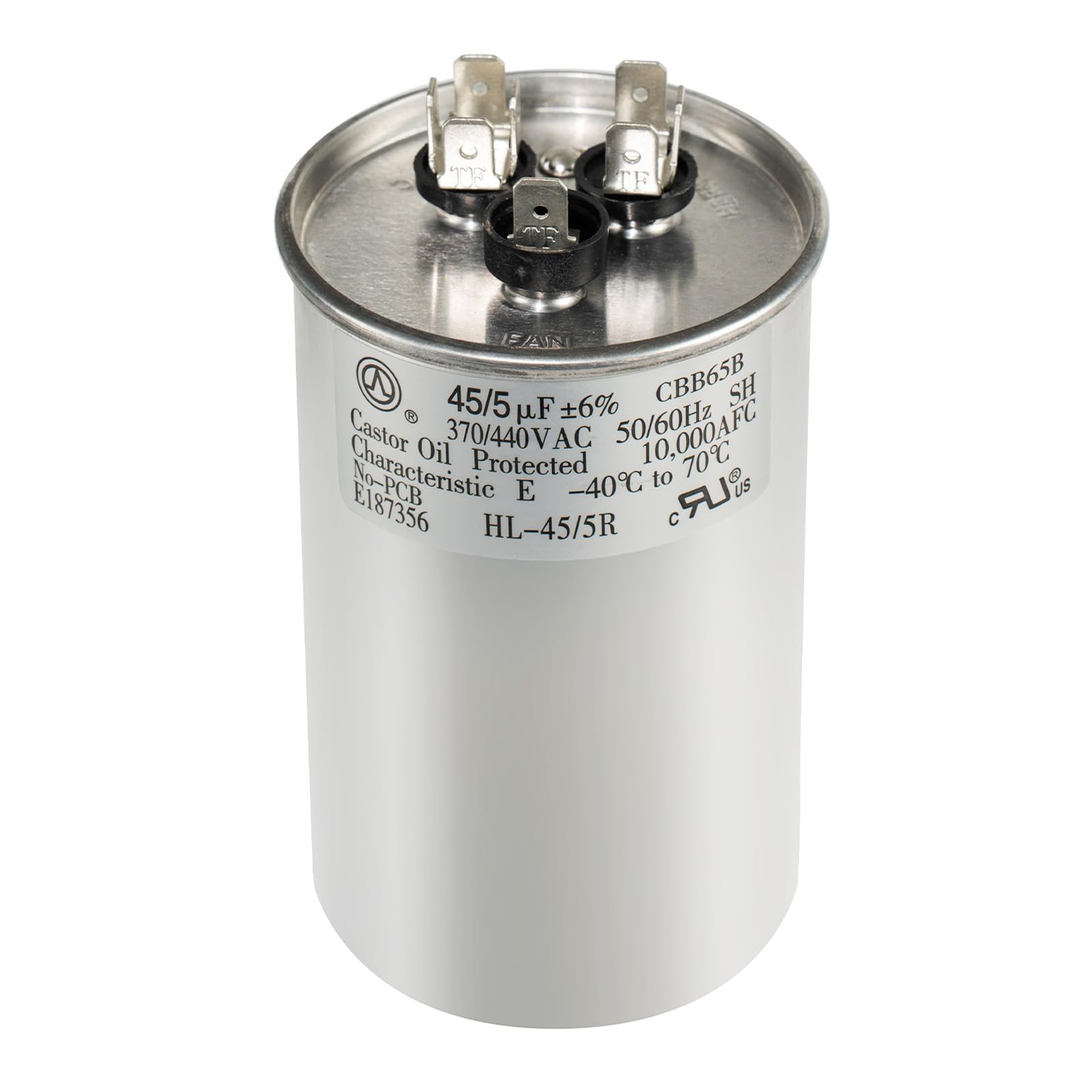 QYCKFIXR condensador frontal mostrando diseño compacto y duradero