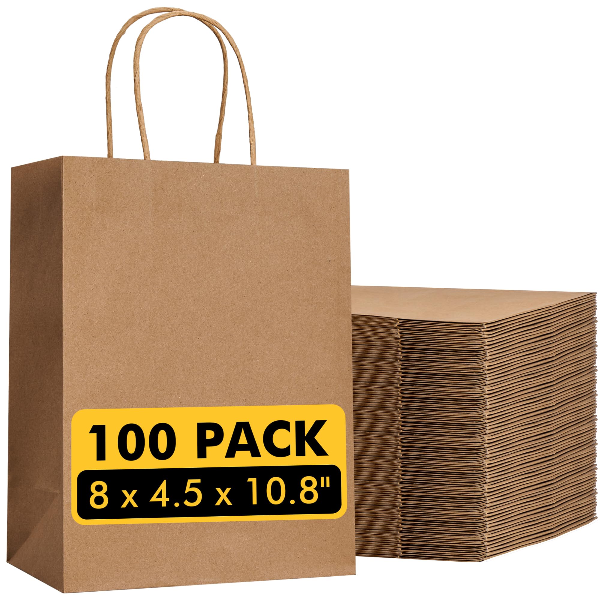 RACETOP bolsa kraft frontal mostrando asas resistentes y aspecto natural