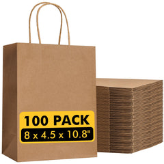 RACETOP bolsa kraft frontal mostrando asas resistentes y aspecto natural
