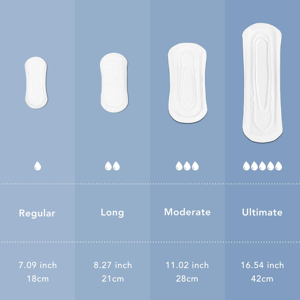Rael pad beside purse illustrating portability and confidence on-the-go