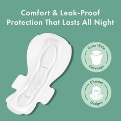 Rael close-up of pad texture highlighting soft absorbent core comfort