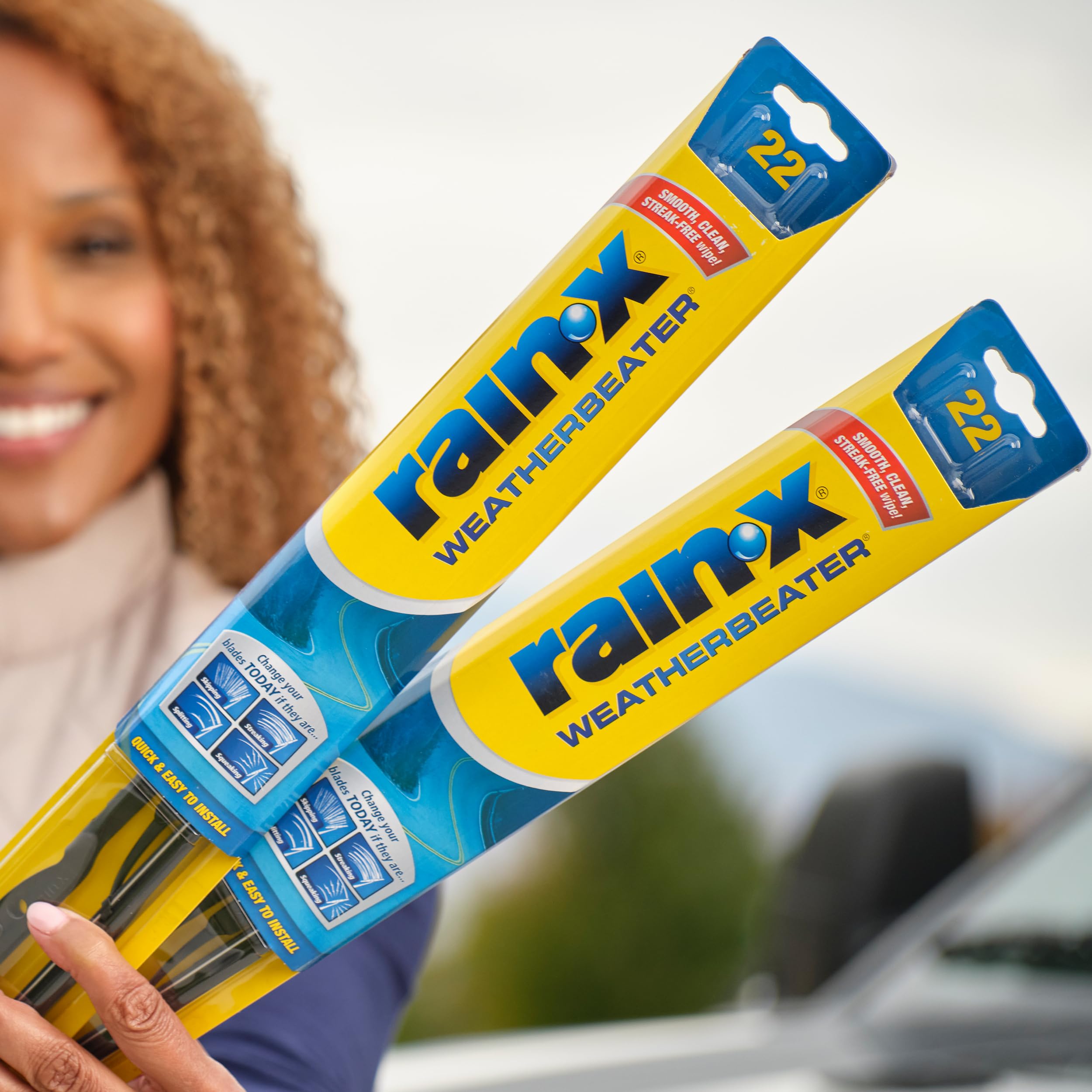 Rain‑X adaptador preinstalado que facilita la instalación rápida