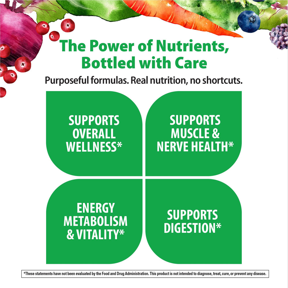 Rainbow Light mezcla de superfoods (spirulina, remolacha) mostrando origen natural