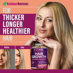 Rainbow Nutrients etiqueta de ingredientes destacando biotina y colágeno
