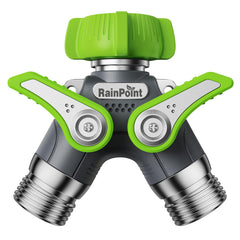 RAINPOINT frente del divisor metálico mostrando acabados robustos y diseño duradero