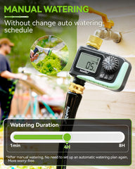 RAINPOINT large LCD display clear-readable controls simplify programming and monitoring