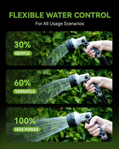 RAINPOINT nozzle delivering powerful jet stream for efficient patio cleaning