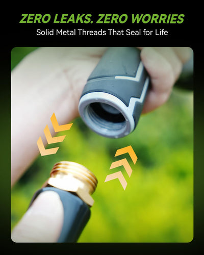 RAINPOINT nozzle metal finish resisting rust and wear for long-term use
