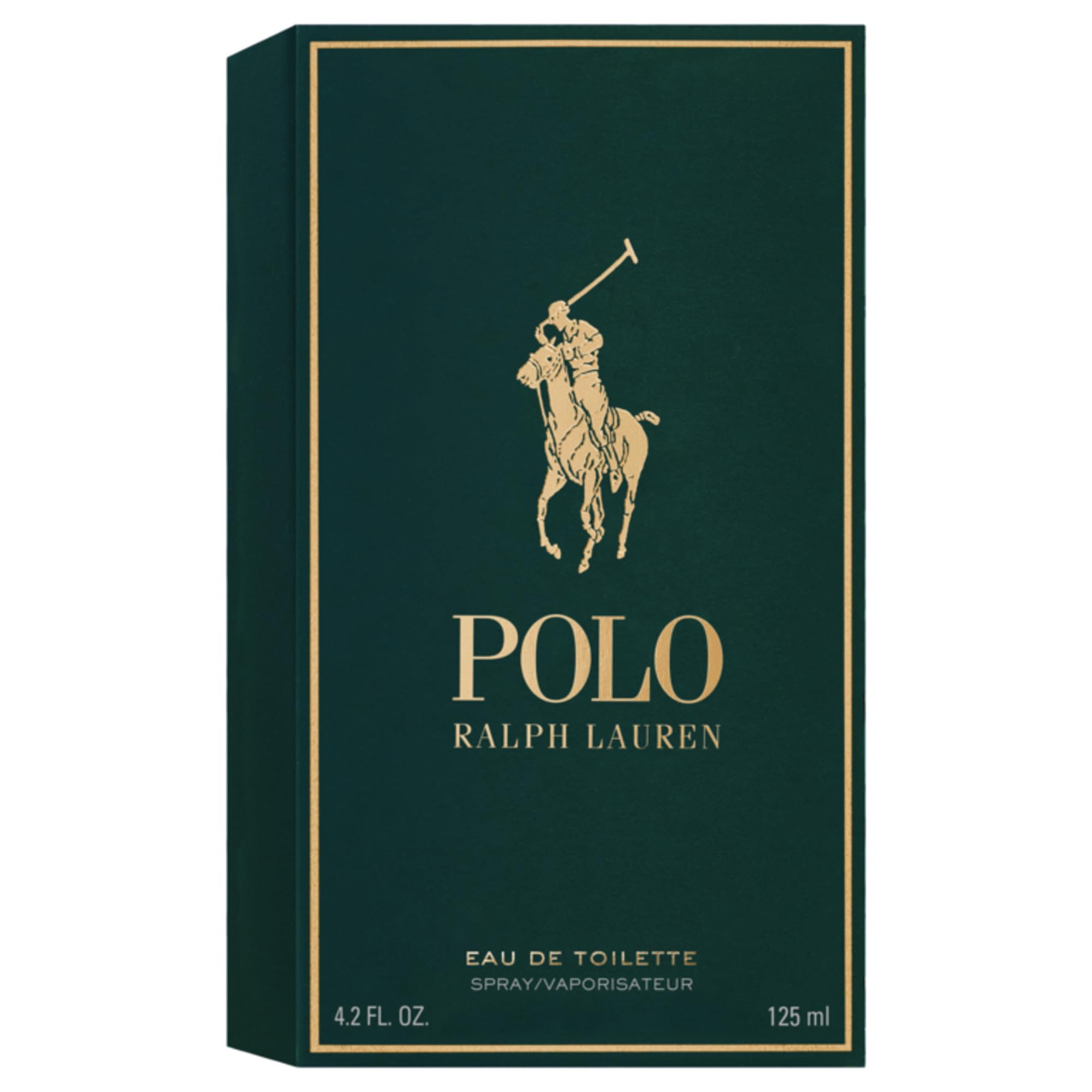 Ralph Lauren lifestyle image of man applying cologne at chest conveying confidence and everyday wear