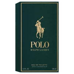 Ralph Lauren lifestyle image of man applying cologne at chest conveying confidence and everyday wear