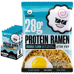 Ramen Bae paquete frontal mostrando seis unidades y beneficio conveniencia