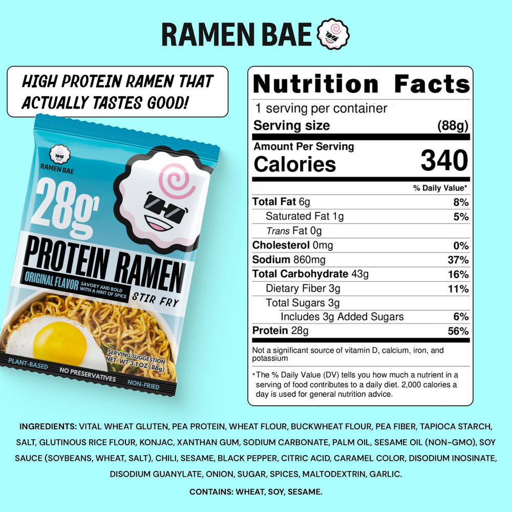 Ramen Bae primer plano textura elástica que promete masticabilidad superior