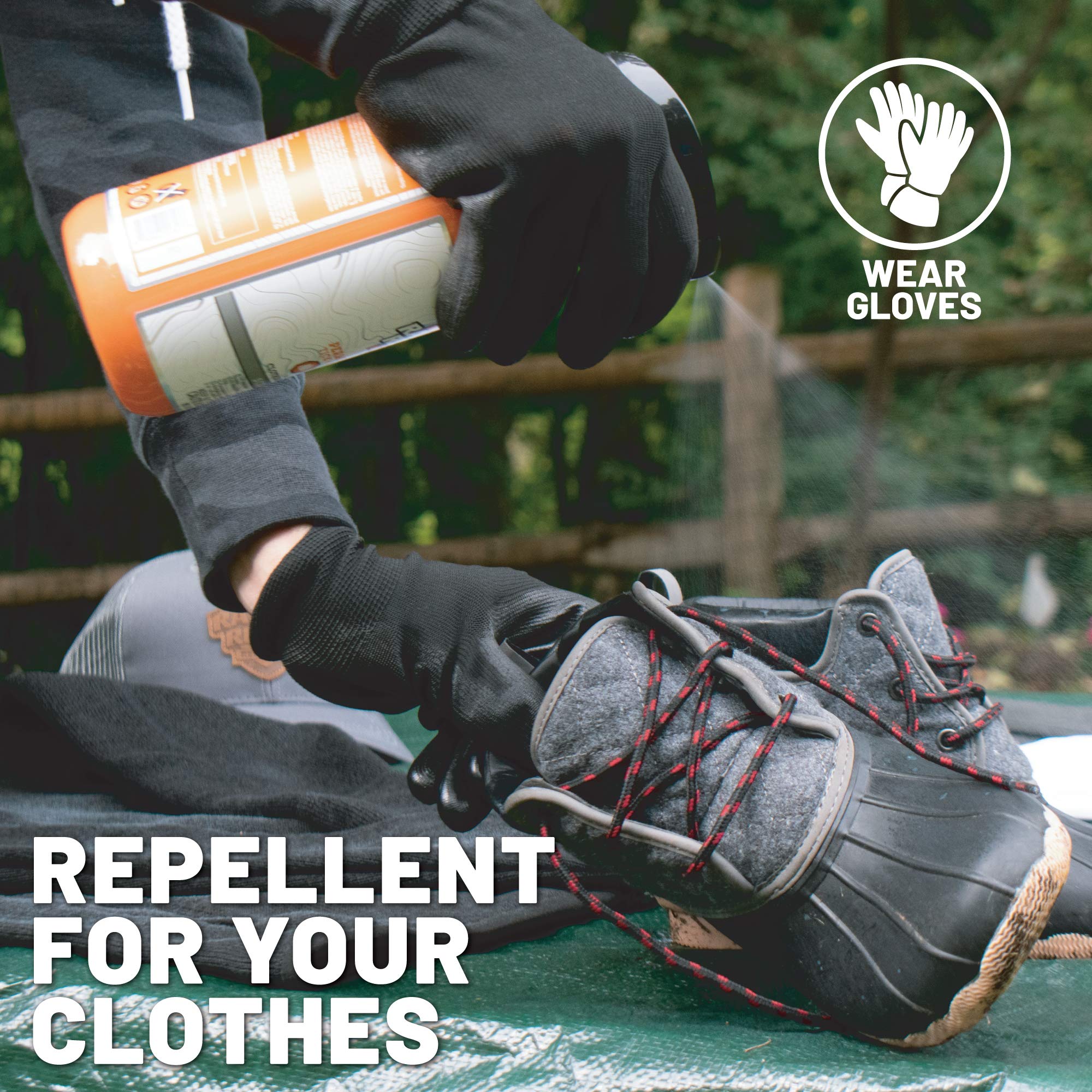 Ranger Ready etiqueta legible con instrucciones y beneficios claros