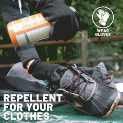 Ranger Ready etiqueta legible con instrucciones y beneficios claros