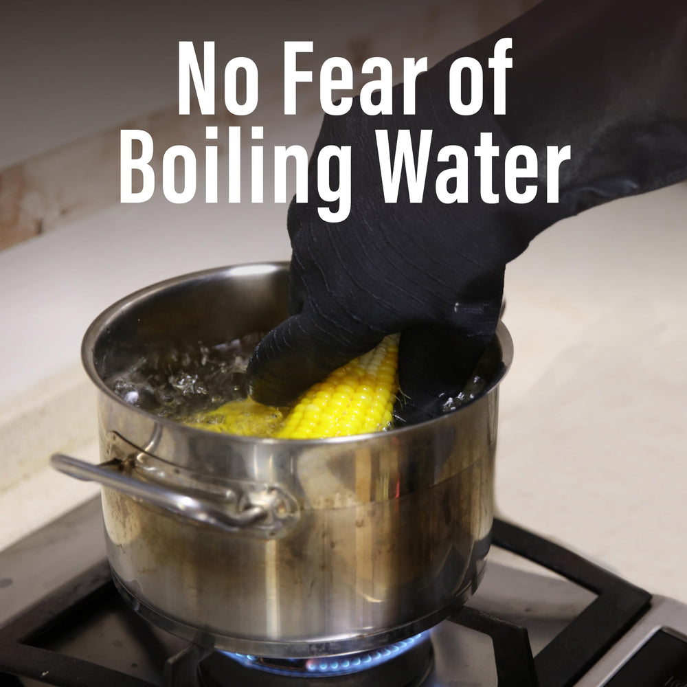 RAPICCA waterproof surface repelling hot oil and steam for safer handling