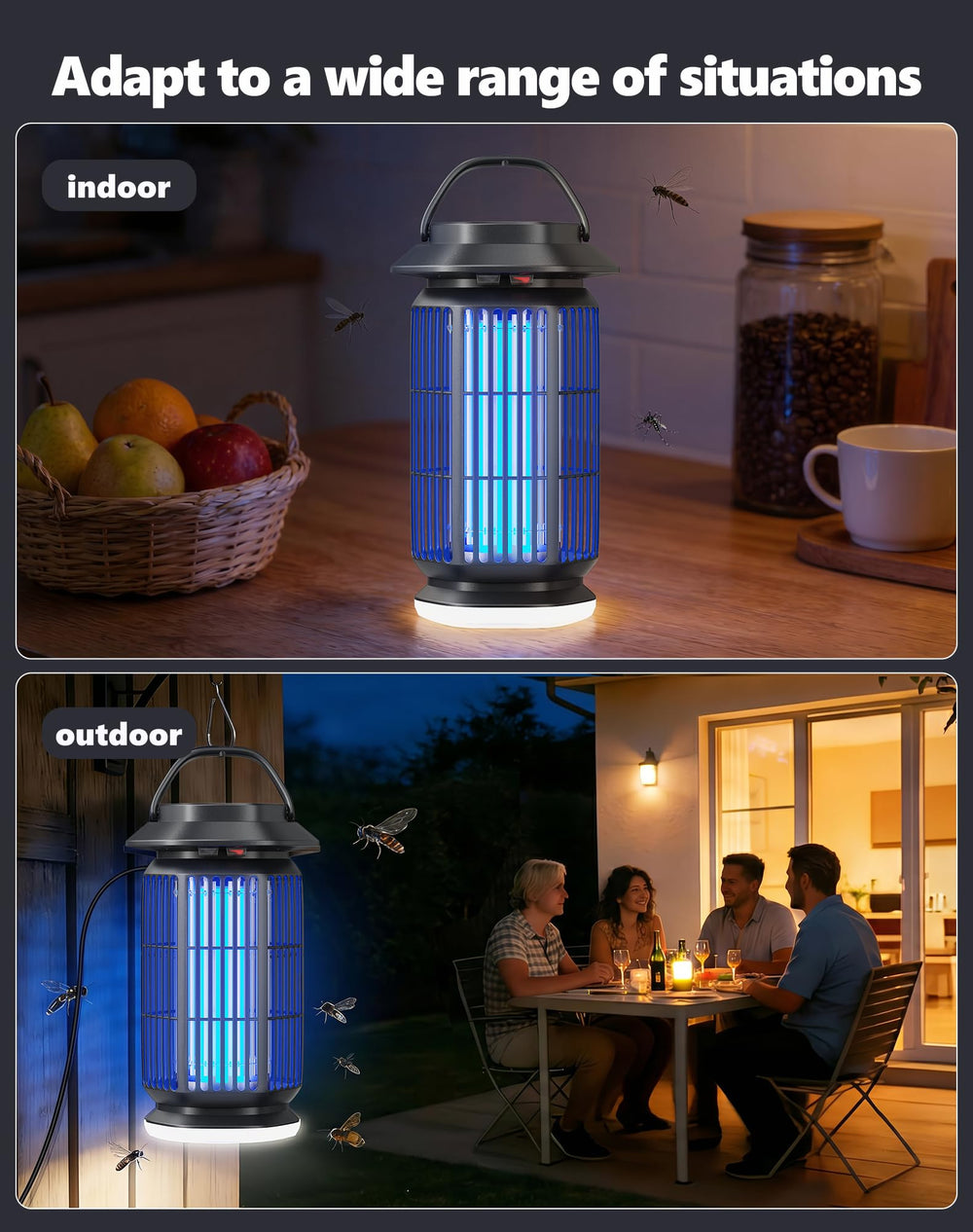Ratoge luz LED suave encendida para ambientes de dormitorio