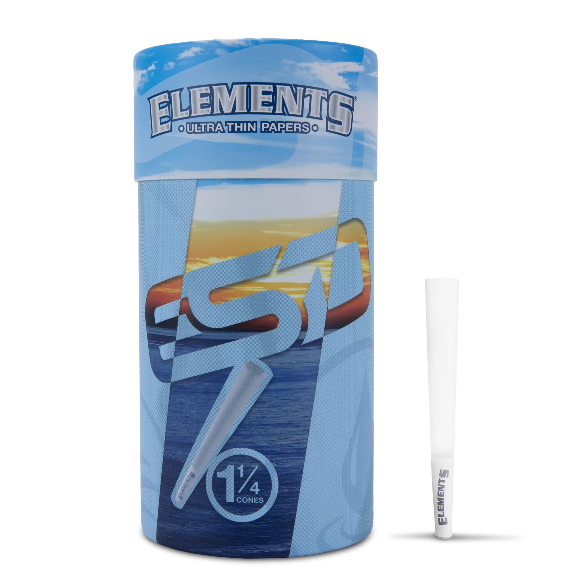 RAW elementos pack frontal mostrando 100 conos y tubos para transporte