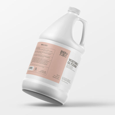 Raw Plus Rare front packaging showing gallon jug and product clarity, easy identification benefit