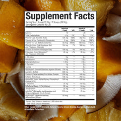 RAW Thavage nutrition label close-up displaying ingredient transparency benefit