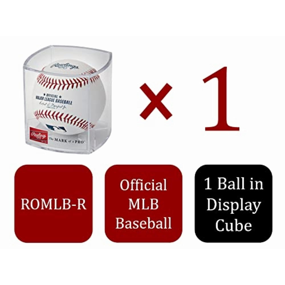 Rawlings etiqueta con firma del comisionado y logo MLB mostrando autenticidad oficial